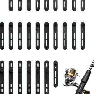 Fishing Rod Straps KCMOSGI Waterproof Silicone-0
