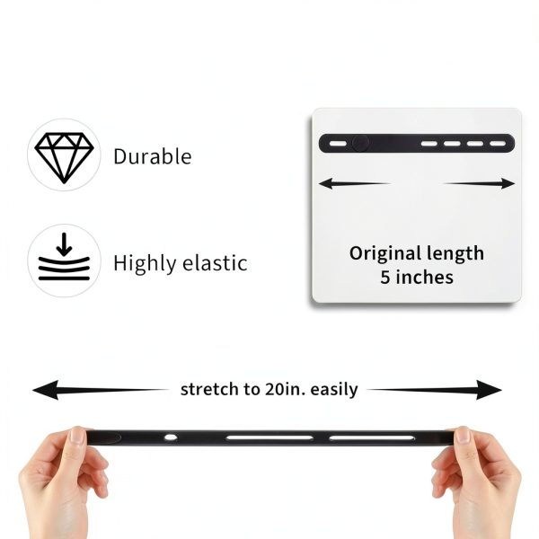 Fishing Rod Straps KCMOSGI Waterproof Silicone-2