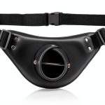 Cyrankngkg Fishing Belt Adjustable PU Leather Rod Holder for Men-0