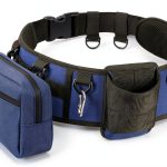 PELLOR Fishing Belt Polyester Blue Buckle-0