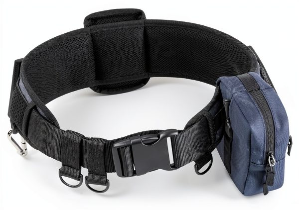 PELLOR Fishing Belt Polyester Blue Buckle-4