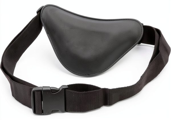 Cyrankngkg Fishing Belt Adjustable PU Leather Rod Holder for Men-8