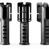 Timsec Adjustable Fishing Waist Belt and Rod Holder Black Nylon-5