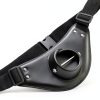 Cyrankngkg Fishing Belt Adjustable PU Leather Rod Holder for Men-4