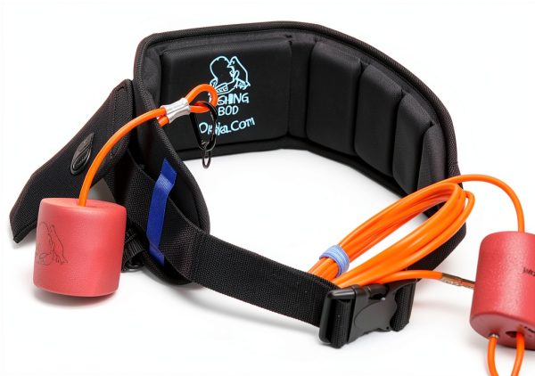 Onkija Fishing Belt Orange Polyurethane Unisex-2