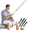Fishing Rod Straps KCMOSGI Waterproof Silicone-5