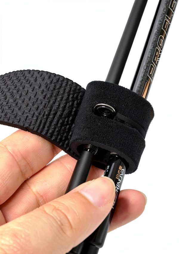 Fishing Belt Elastic Rod Strap Nylon Velcro Model 4350106170-4