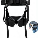 Fishing Belt Harness Frdhee Unisex with Padded Support Steel Buckles-0