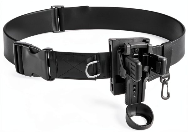 Fishing Belt Rod Holder by RILEYSON LYS4113 Nylon Adjustable Belt-1