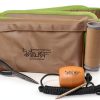 Foreverlast Gen2 Wading Fishing Belt Tan/Green Large 12ft Rod Holder-1