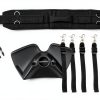 Fishing Belt Harness Frdhee Unisex with Padded Support Steel Buckles-6