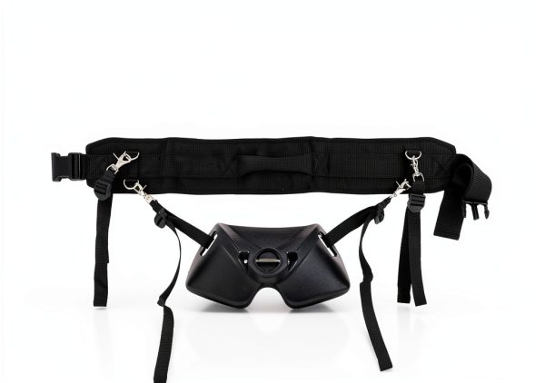 Fishing Belt Harness Frdhee Unisex with Padded Support Steel Buckles-5