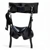 Fishing Belt Harness Frdhee Unisex with Padded Support Steel Buckles-1