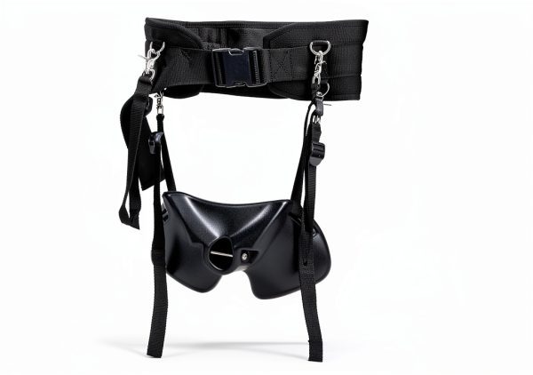 Fishing Belt Harness Frdhee Unisex with Padded Support Steel Buckles-1