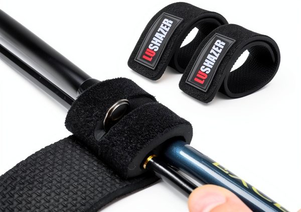 Fishing Belt Elastic Rod Strap Nylon Velcro Model 4350106170-1