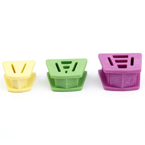 RZJZGZ Dental Oral Silicone Mouth Prop Bite Blocks Latex Free Cheek Retractor (6 Count/pack)-5