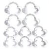 Mouth Openers 10 PCS Set by FAQQI Cheek Retractor for Kids and Adults-0