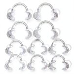 Mouth Openers 10 PCS Set by FAQQI Cheek Retractor for Kids and Adults-0