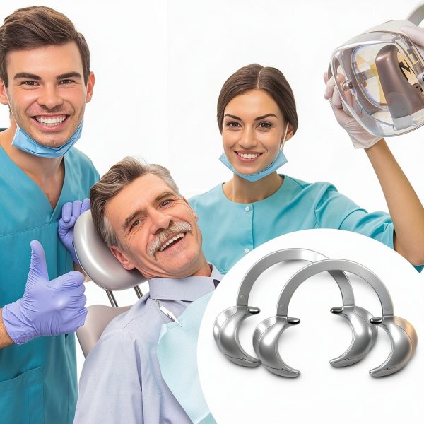 M Dental Mouth Opener Lip Cheek Retractor C-Shape by OneMed 20pcs-7