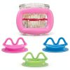 Dental Cheek Retractor Soft Silicone for Teeth Whitening Treating Mouth Opener Blanqueamiento Dental Lip Retractor Orthodontic Supplies Tongue Guard Autoclavable 3 Pcs/Set-1