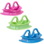 Dental Cheek Retractor Soft Silicone for Teeth Whitening Treating Mouth Opener Blanqueamiento Dental Lip Retractor Orthodontic Supplies Tongue Guard Autoclavable 3 Pcs/Set-0