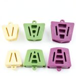 RZJZGZ Dental Oral Silicone Mouth Prop Bite Blocks Latex Free Cheek Retractor (6 Count/pack)-0