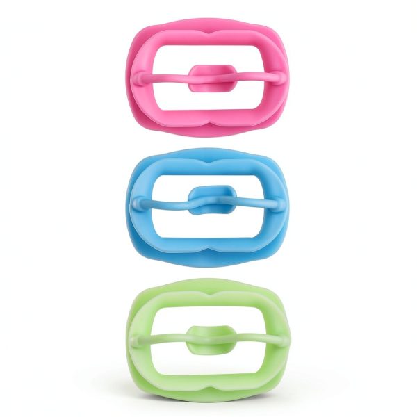 Dental Cheek Retractor Soft Silicone for Teeth Whitening Treating Mouth Opener Blanqueamiento Dental Lip Retractor Orthodontic Supplies Tongue Guard Autoclavable 3 Pcs/Set-5