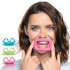 Dental Cheek Retractor Soft Silicone for Teeth Whitening Treating Mouth Opener Blanqueamiento Dental Lip Retractor Orthodontic Supplies Tongue Guard Autoclavable 3 Pcs/Set-2