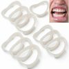 10 Pcs Lip Ring Retractor, Dental Grade Silicone Mouth Opener for-0