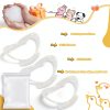 10 Pcs Lip Ring Retractor, Dental Grade Silicone Mouth Opener for-3